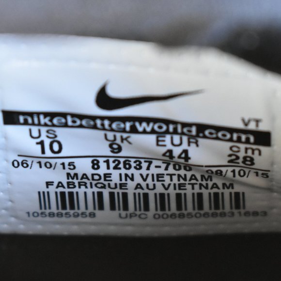 * Nike Air Victor Cruz Trainer Haystack Wheat - Picture 8 of 8